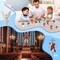 40PCS Little Jesus Figures, 10 Color Tiny Jesus Figurines in Bulk, Mini Jesus Figure Religious Gifts, Christian Mothers Day Teacher Appreciation Gifts for Kids Women Mom (40PCS)